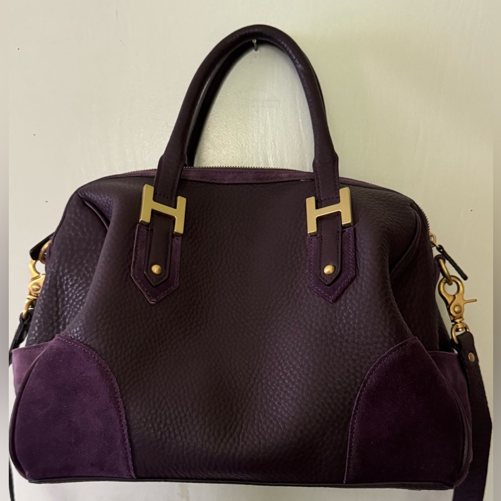 Deep plum Heys bag